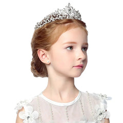 Elegant Girls Vintage Crystal Rhinestone Tiaras Princess Crowns Wedding Hair Accessories
