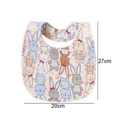 4Pcs Baby Bibs Burp Clothes Cotton Newborn Bibs for Girls Boys Infant Accessories