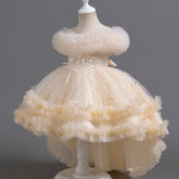 Girls Fashion Flower Sleeveless Lace Dress for weddings 2-12 Years