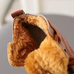 Winter Kids Cotton Thicken Warm Boy / Girl Non-slip Shoes