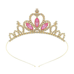 Girls Rhinestone Tiara Princess Headband Birthday Accessories Wedding Hair Jewelry