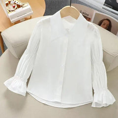 Girls Denim Strap Dress Set