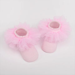 Girls Socks Princess Socks Ruffle Lace Socks For newborns/babies/toddlers/little Girls