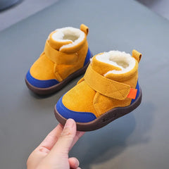 Winter Baby Shoes Boys Girls Warm Plush Toddler Snow Boots 0-5 Years Kids Fashion Anti-slip Sneakers Children Shoes