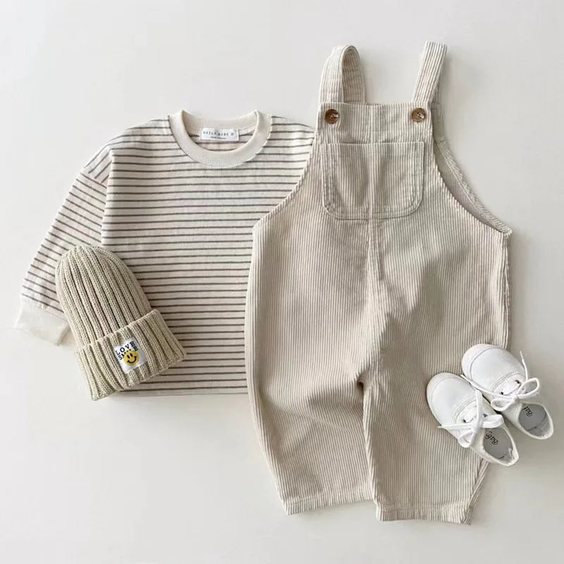 Children Clothing Set Autumn&Spring  HY22421 New Kid Romper Denim Jumpsuit Sleeveless Bodysuits for Toddler Boys&Girls
